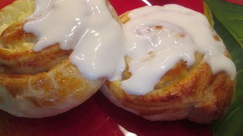 ватрушки с творогом в сметанной заливке