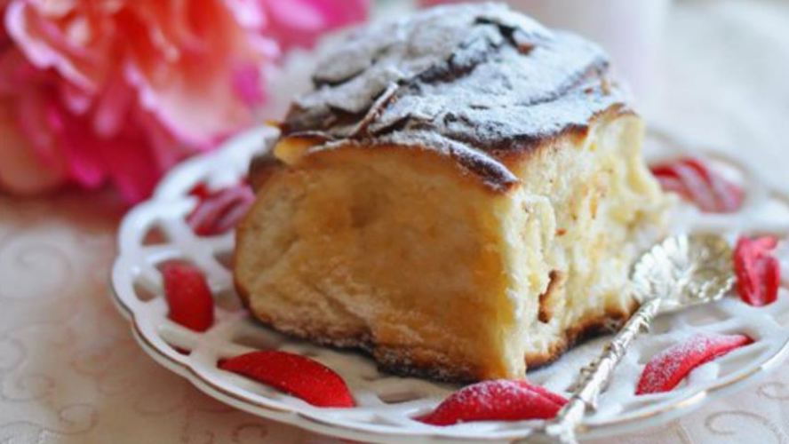 Рецепт весенние булочки с марципаном