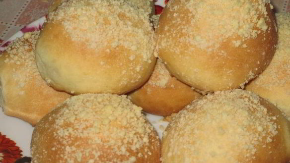 Рецепт Воздушные булочки с сахаром