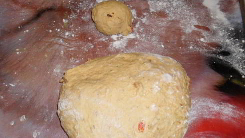 закусочные булочки с жареным луком