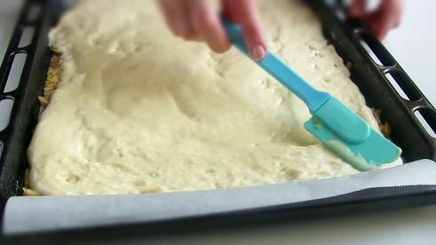 быстрый яблочный рулет