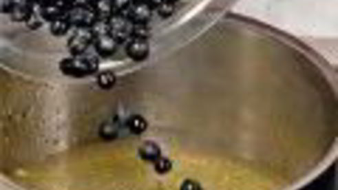 черничный чизкейк