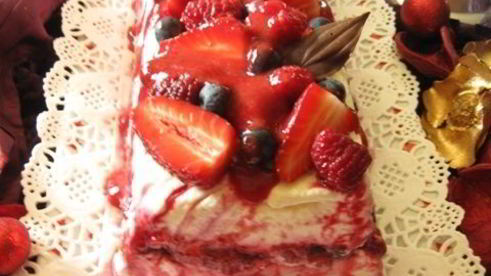 чизкейк белый шелк