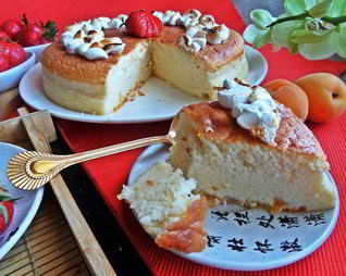 Чизкейк по-японски