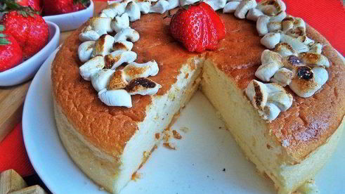 чизкейк по-японски