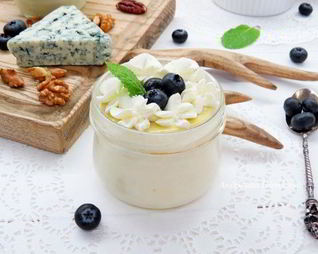 Чизкейк с голубым сыром