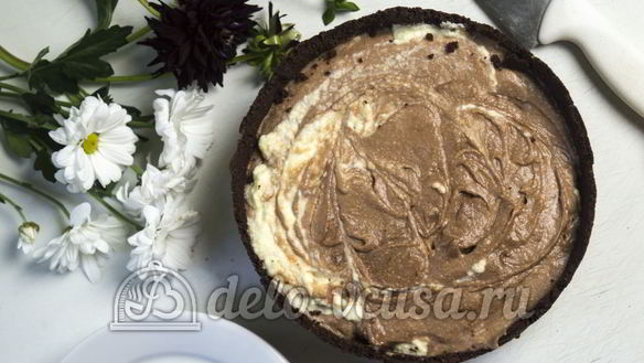 Рецепт Чизкейк с нутеллой без выпечки