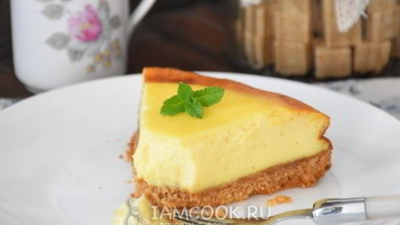 Рецепт Чизкейк творожный