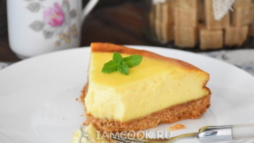 Рецепт чизкейк творожный