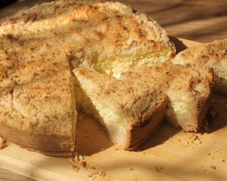 Чизкейк в песочном тесте