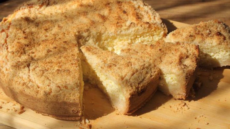 Рецепт чизкейк в песочном тесте