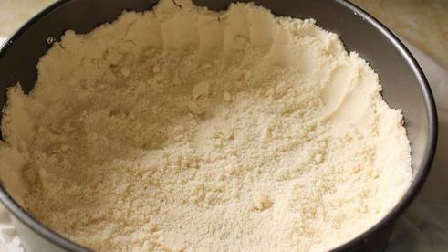 чизкейк в песочном тесте