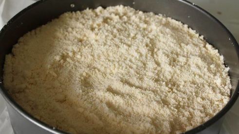 чизкейк в песочном тесте