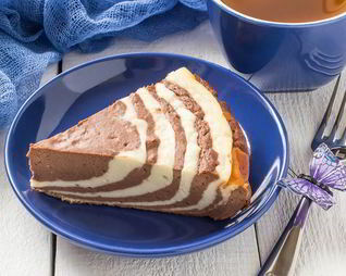 Чизкейк зебра