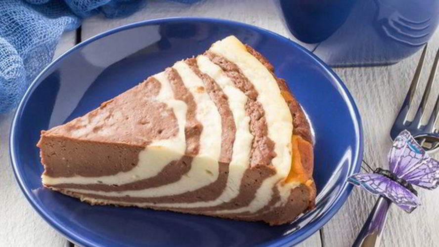 Рецепт чизкейк зебра