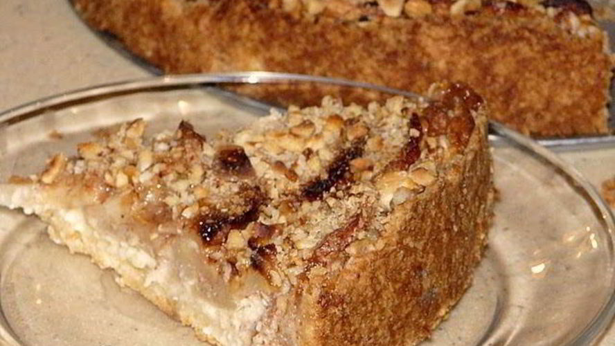 Рецепт датский яблочный чизкейк