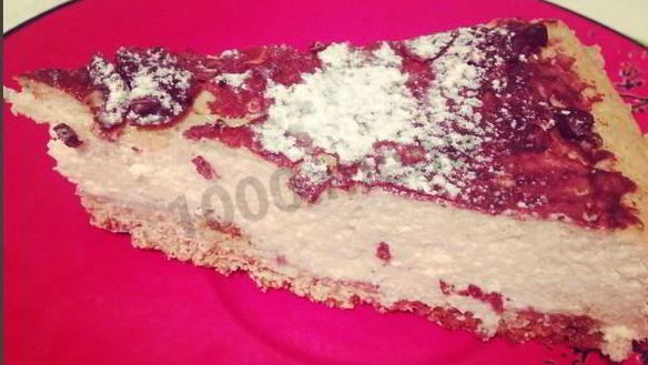 Рецепт Диетический банано-творожный чизкейк