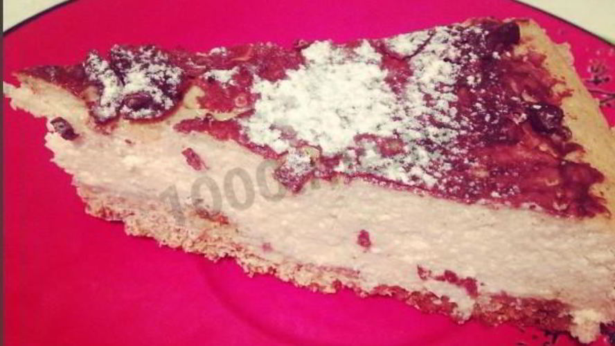 Рецепт диетический банано-творожный чизкейк