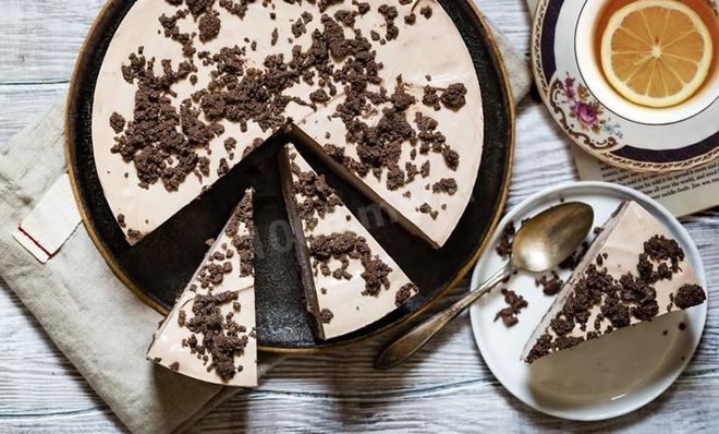 Холодный чизкейк без выпечки