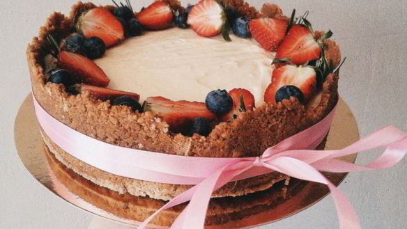 Рецепт Классический чизкейк с ягодами
