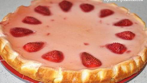 клубничный чизкейк