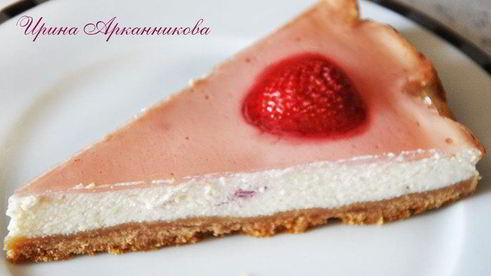 клубничный чизкейк