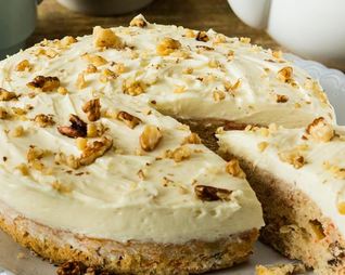 Морковный чизкейк