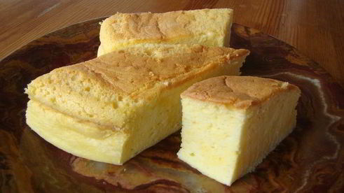 нежный японский чизкейк