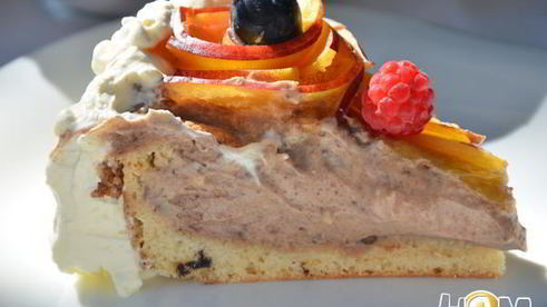 шоколадный чизкейк