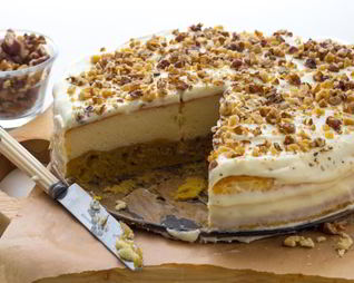 Тыквенный чизкейк