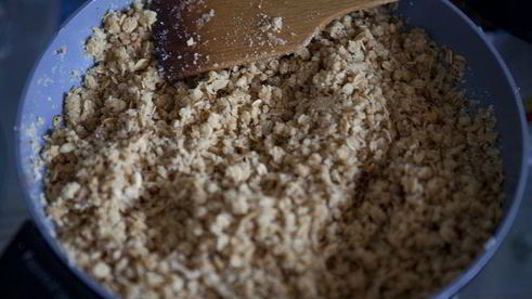 ванильный чизкейк с малиновым соусом