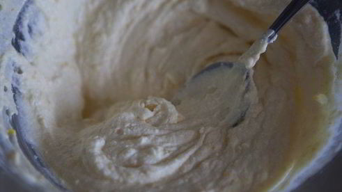 ванильный чизкейк с малиновым соусом