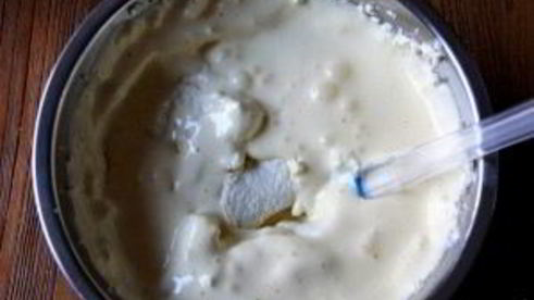 ванильный чизкейк