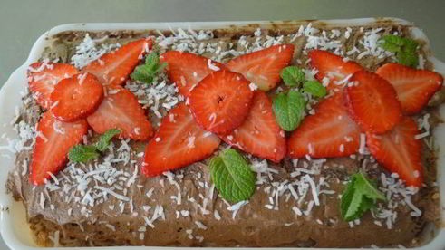 германский шоколадный рулет