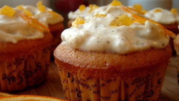 Рецепт Апельсиновые кексики