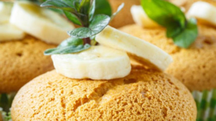 Рецепт ароматные банановые кексы