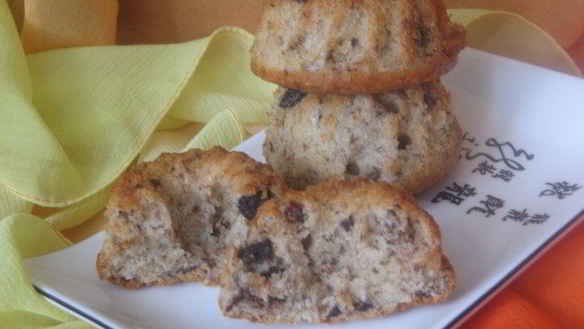 Рецепт Банановый кекс с орехами, шоколадом и корицей