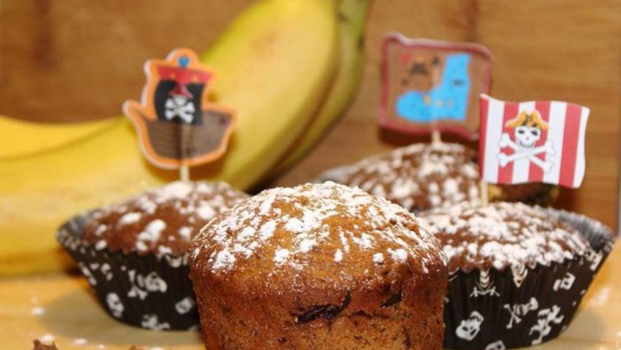 Рецепт банановые кексы пират