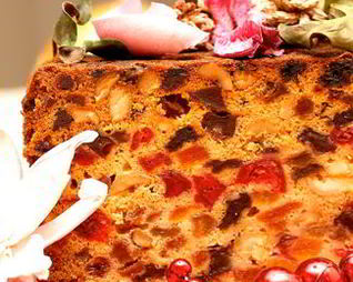 Фруктовый кекс к Рождеству