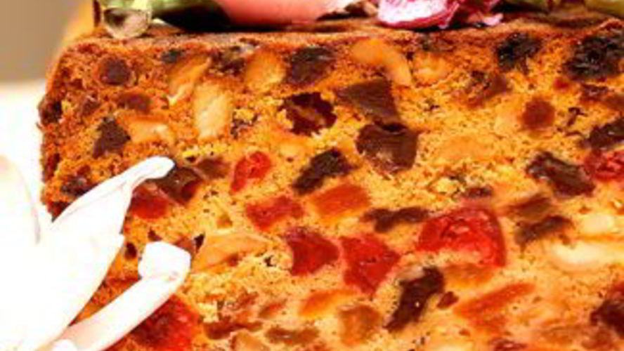 Рецепт фруктовый кекс к рождеству