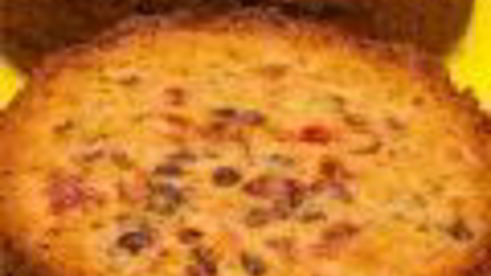 фруктовый кекс к рождеству