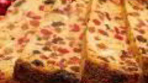 фруктовый кекс к рождеству