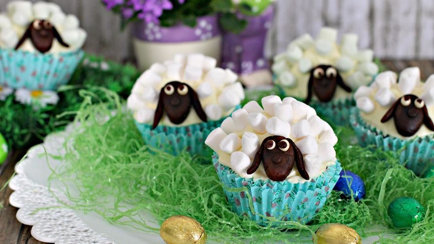 Рецепт капкейки овечки