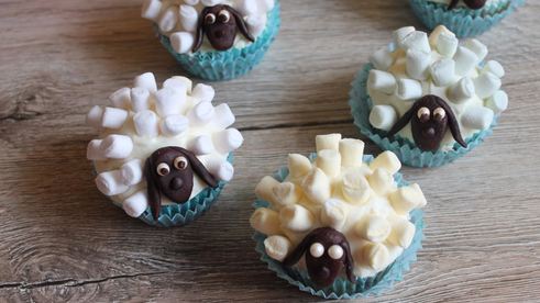 капкейки овечки