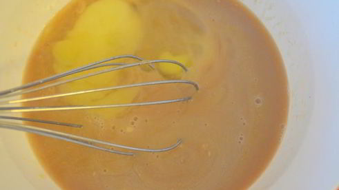 карамельные кексы со штрейзелем