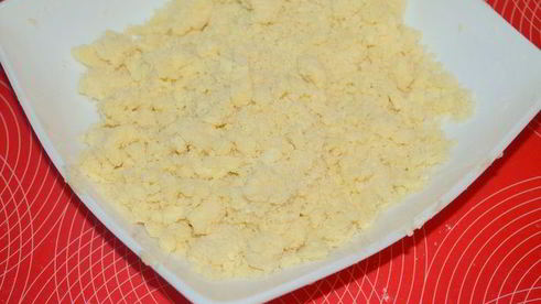 карамельные кексы со штрейзелем