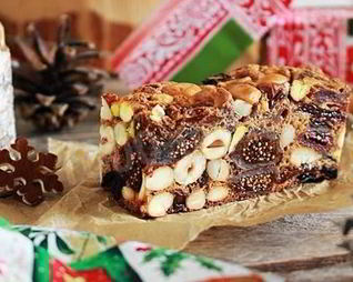 Кекс фруктово-ореховый рождественский