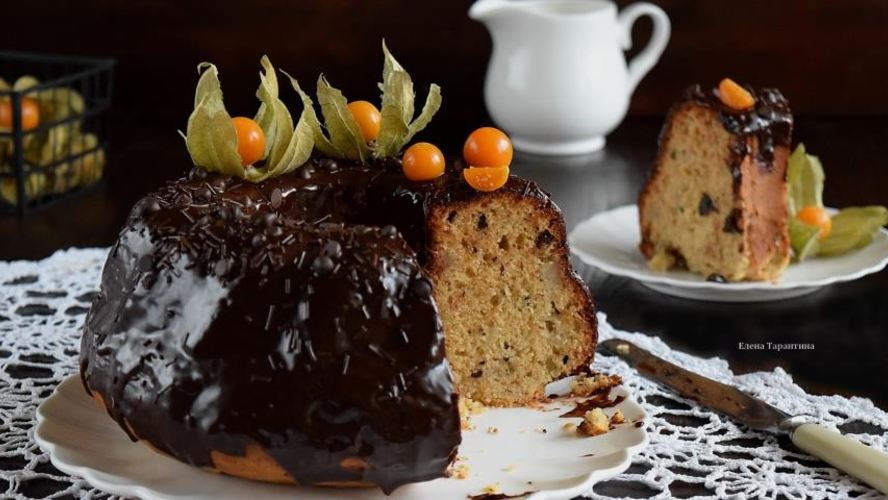 Рецепт кекс медово-банановый