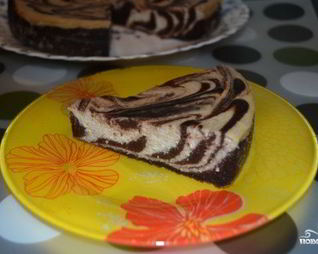 Кекс мраморный в мультиварке