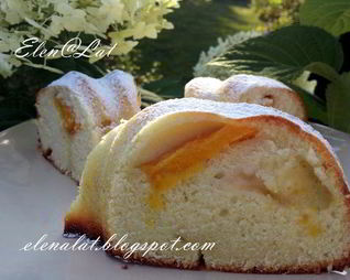 Кекс персиковый Нежный